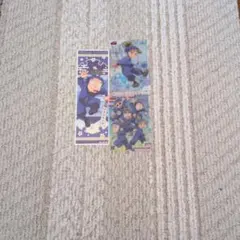 忍たま2年生　ステッカー 　カード　3枚セット