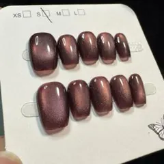 【セツ】マグネット　ネイルチップ　付け爪(A1362)