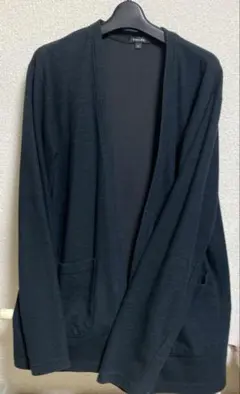 Freude ブラック カーディガン 3L