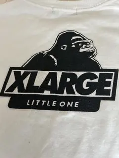 XLARGE ゴリラロゴ Tシャツ ホワイト　130