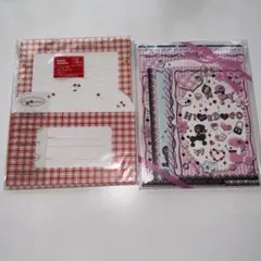 即発送 平成レトロ　平成女児　レターセット