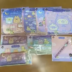 すみっコぐらし ハンドタオル マルチケース シリコンバンド　８点セット　新品