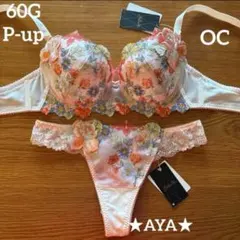 サルート 60 OC ピンク P-upブラ&ソング