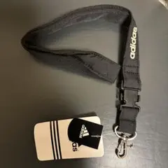 adidas ネックストラップ ブラック