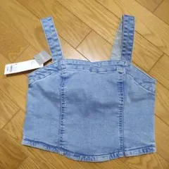 GU デニムビスチェ S