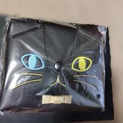 【新品未使用】くろねこ オッドアイ コインケース ラムネ入り ハロウィン