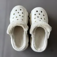 厚底クロックス　ホワイト