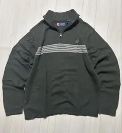 チャップス ニットハーフジップ