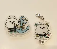 プルバトゥ　ご当地アクリルバッジ横浜ヨンモン、つながるキーチャームヨンモン