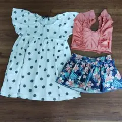 ワンピース　セパレート水着　まとめ売り　女の子　1100cm