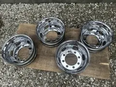 アルコア風 メッキスチールホイール 6H 15インチ ミッキートンプソン