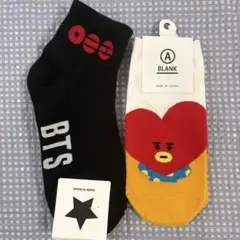 BTS ARIRANG & BT21ソックス 2足セット 靴下