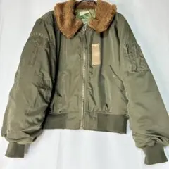 ボア襟ジャケット