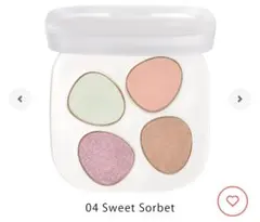 to/one ペタルフロートアイパレット　04 Sweet Sorbet