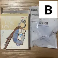 ラブブ PIN FOR LOVE キーリング　【B】