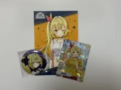 にじさんじ　星川サラ　缶バッジ　カード　ポストカード