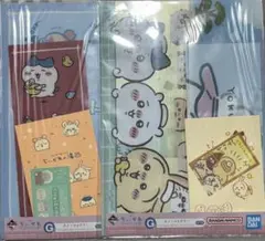 ちいかわ　一番くじ　なんかほっこり　ちいかわの湯　クリアファイル　ステッカー