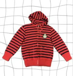 y2k archive ボーダージップパーカー ジャケット