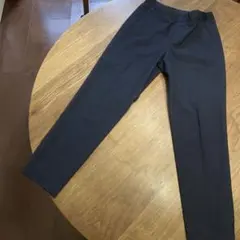 UNIQLO　アンクルパンツ　ネイビー　ストレッチ　腰ゴム