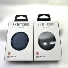 廃盤品 ShiftCam 2.0 プロ広角レンズ用 CPLフィルター２個