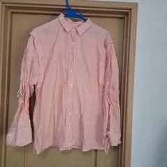 ニコアンド　ストライプシャツ
