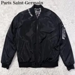 【極美品】PSG パリサンジェルマン MA-1 黒 S 総柄 ロゴのサムネイル