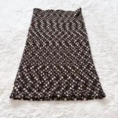 ミッソーニ　大きい　2XL 44号　ロングスカート　ブラウンのサムネイル