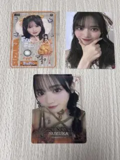 FRUITSZIPPER 鎮西寿々歌 トレカ クリアカード セット