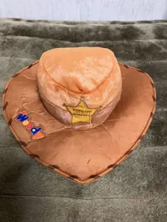 ウッディ デザイン 帽子 トイ・ストーリー　クッション