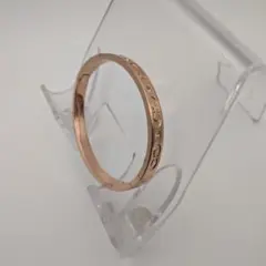 COACH バングル ブレスレット ピンクゴールド ラインストーンのサムネイル