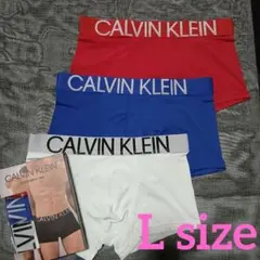 CALVIN KLEIN ボクサーパンツ Lサイズ 3枚セット