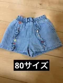 ベビー服 ショートパンツ デニム