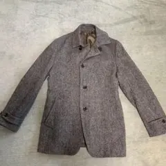 お値下げ美品COMME CA MENウール混紡 ピーコート
