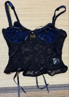 ラス1 ロゴプレート付き　えちカワコルセットキャミ