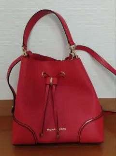 【美品】マイケルコース コンバーチブルバケットショルダースモール バッグ
