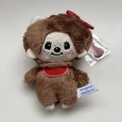 モンチッチ×ハローキティおそろいアクリルチャーム付きマスコット