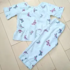 baby GAP　半袖パジャマ　ミントグリーン　蝶　110サイズのサムネイル
