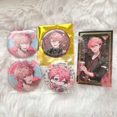 あんスタ】ALKALOID 天城一彩 スタフォニ カード ハート缶バッジ