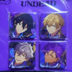 【あんスタ】 UNDEAD TRIP スクエア缶バッジ 特典