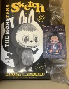 2026年最新】mega labubu 400% sketchの人気アイテム - メルカリ