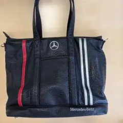 Mercedes-Benz Titleist コラボ ラウンドトート バッグ 黒のサムネイル