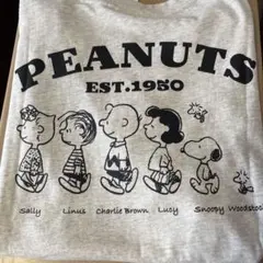 PEANUTS スヌーピー Tシャツ グレー M