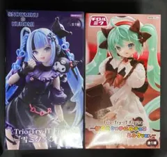 【24時まで値下げ】チロルミク ・雪ミク×クロミ フィギュア 2種セット