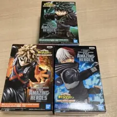 ヒロアカ　映画フィギュアセット　新品未開封