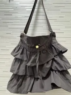 grove フリルデザイン グレートートバッグ