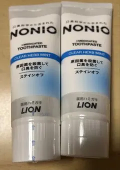 LION NONIO 薬用ハミガキ 130g 2本セットのサムネイル