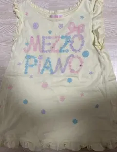 メゾピアノ　フリルTシャツ　120
