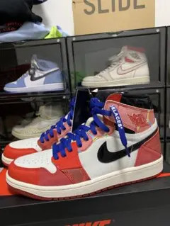 NIKE Air Jordan 1 レッド/ホワイト/ブラック　スパイダーマン