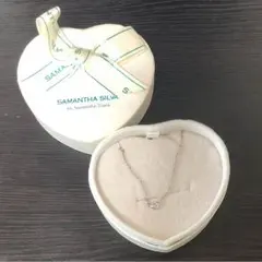 新品 サマンサシルヴァ サマンサティアラ ハートダイヤモンドネックレス