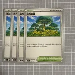 活力の森　4枚セット